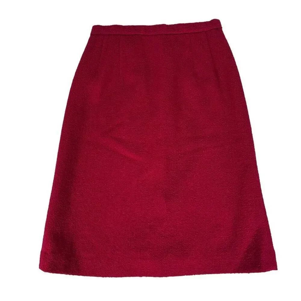 Pendleton Womens Straight Wool Skirt size 8 Vintage
